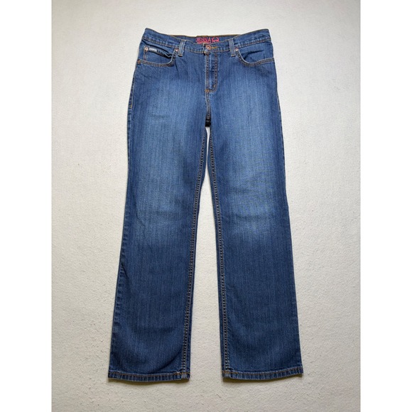 Cinch Denim - Cinch Jeans Womens 30/9 S Blue Jenna Slim Fit Straight Leg Denim‎ Pants